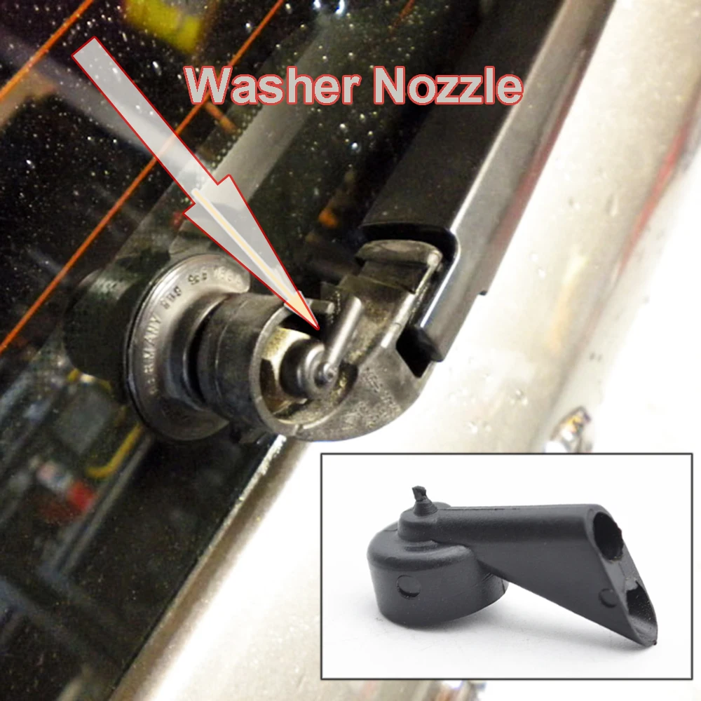 

1PC Rear Windscreen Windshield Wiper Washer Jet Nozzle For Audi A1 A4 Avant B6 Estate B7 Allroad B8 A3 S3 A6 C6 Q7 Q5 SQ5