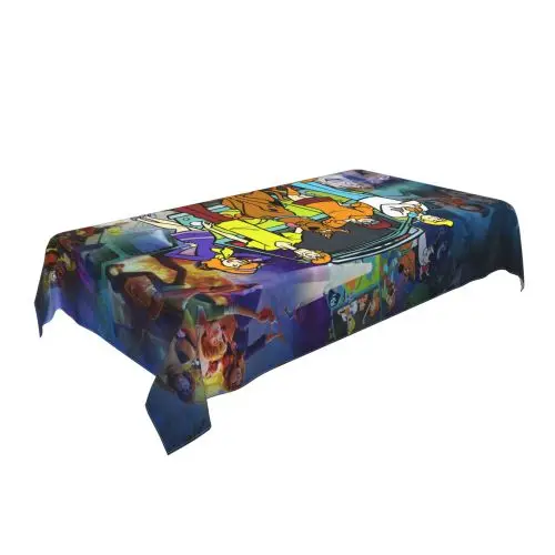 

Scooby Doo Print Table Cloth Coffee TableCover Rectangular Tablecloth Waterproof Tablecloths Dining TableCloth