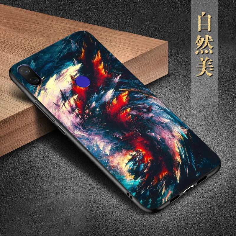 Для Xiaomi redmi note 7 pro чехол силиконовый для мягкий телефона Coque с ремешком | Мобильные