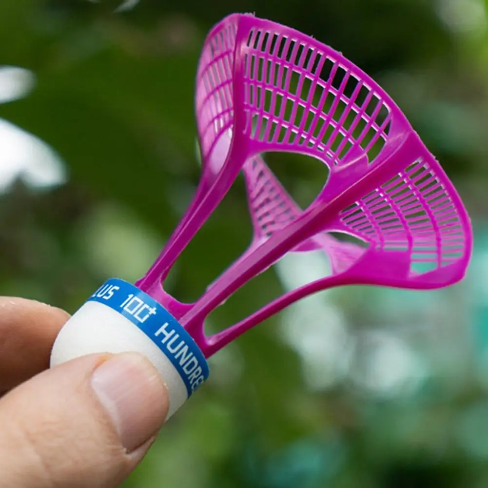 

3 Packs Of Windproof And Resistant Nylon Badminton Outdoor Playing Training, Badminton C6P1