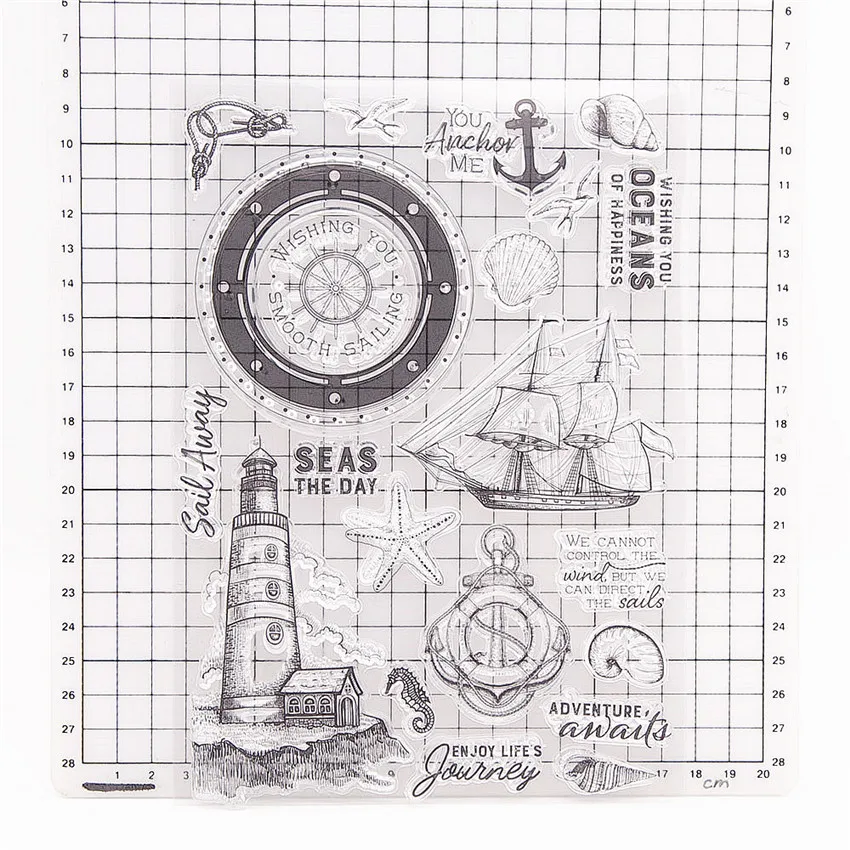Горячая Распродажа Маяк Парусная прозрачный марки/силиконовые уплотнения