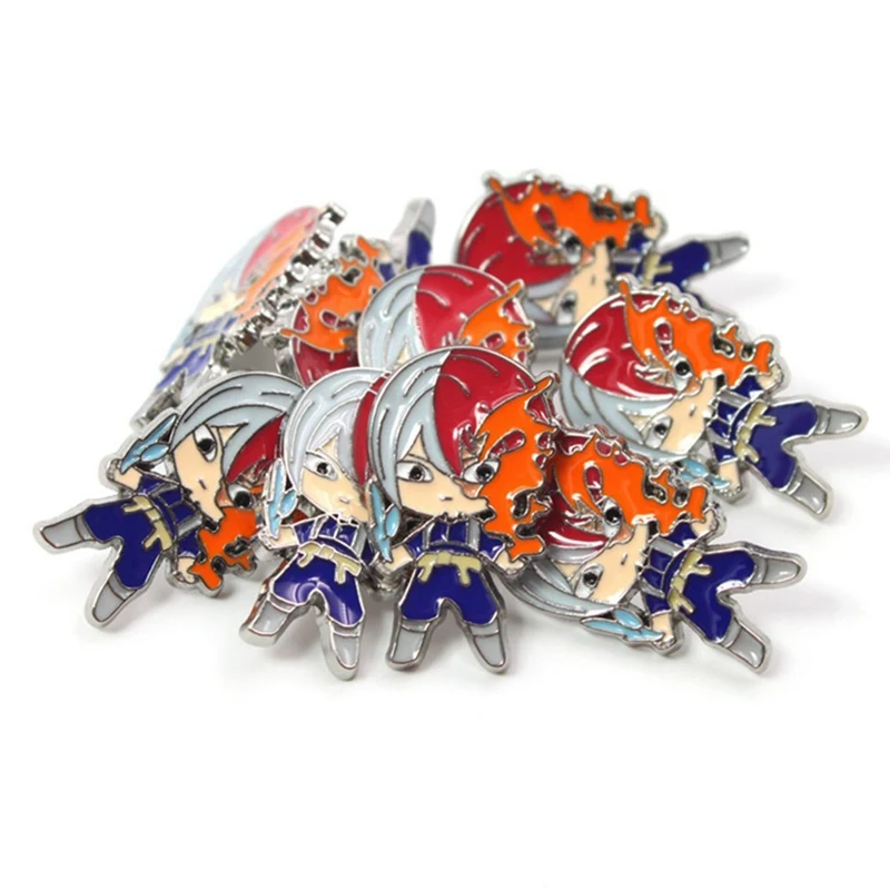 Брошь моя геройская Академия косплей искусственная брошь Midoriya Izuku Bakugo Katsuki сплав