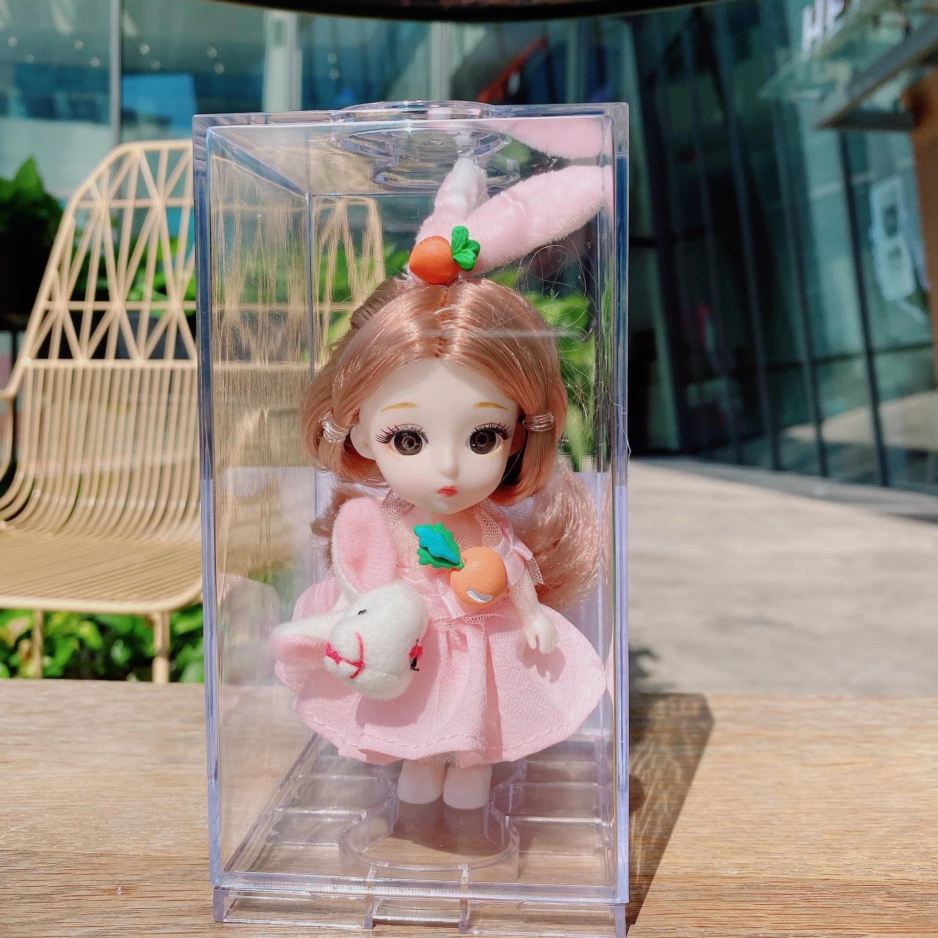 

16CM Cute BJD Doll Children's Hand Office Aberdeen Bjd Doll with Display Box