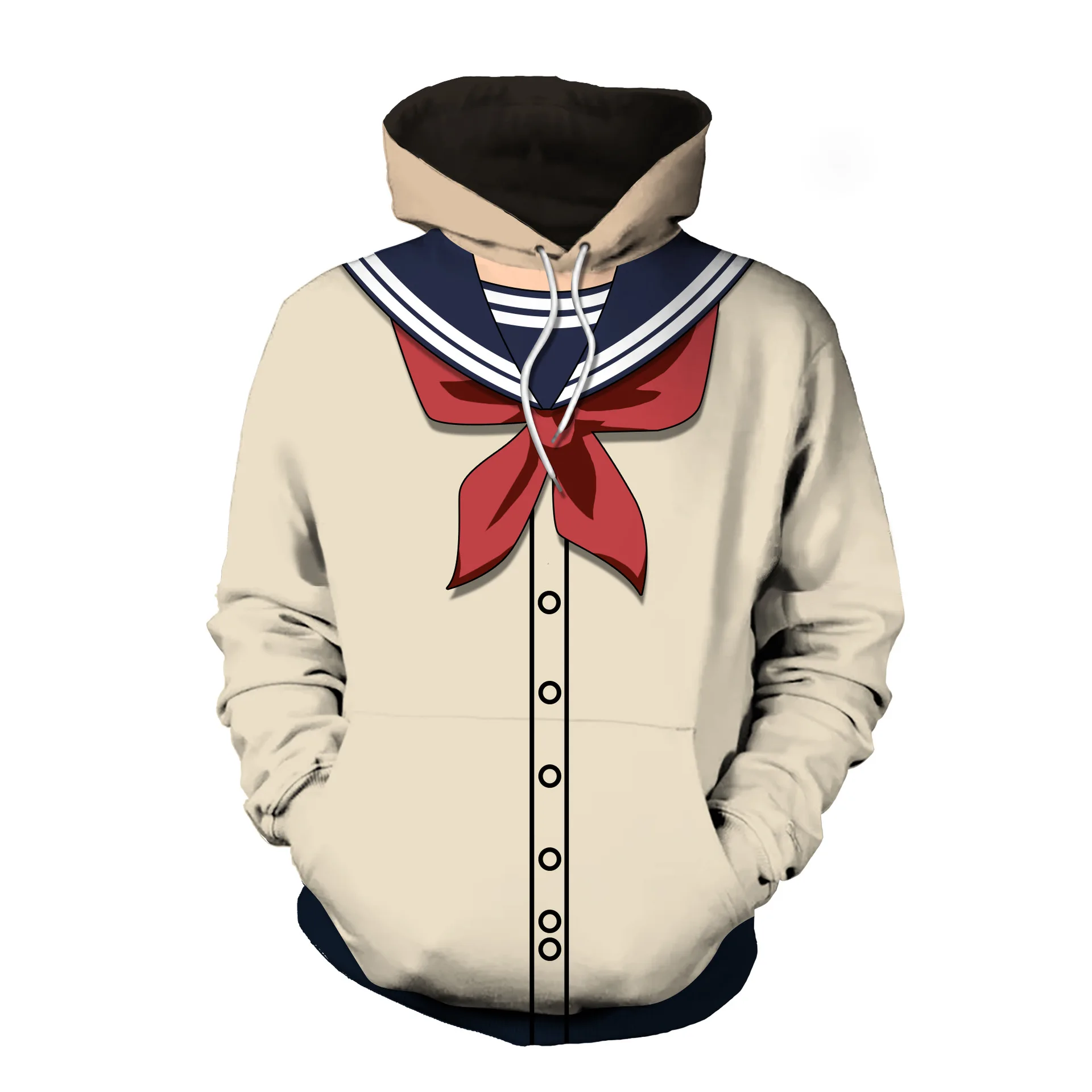 

2021 New My Hero Academia Himiko Toga 3D Anime Hoodie