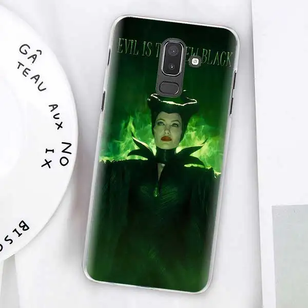12 Чехлы Angelina Jolie Maleficent для samsung Galaxy J4 Plus J6 Plus J8 J3 J5 J7 J5 Prime жесткий чехол - Color: 12