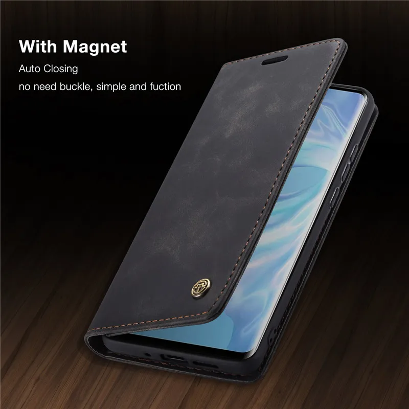Кожаный чехол-книжка в стиле ретро для huawei P Smart, чехол-кошелек для huawei mate 30 P30 Lite P20 Pro Honor 10 Lite/9 Lite, чехол