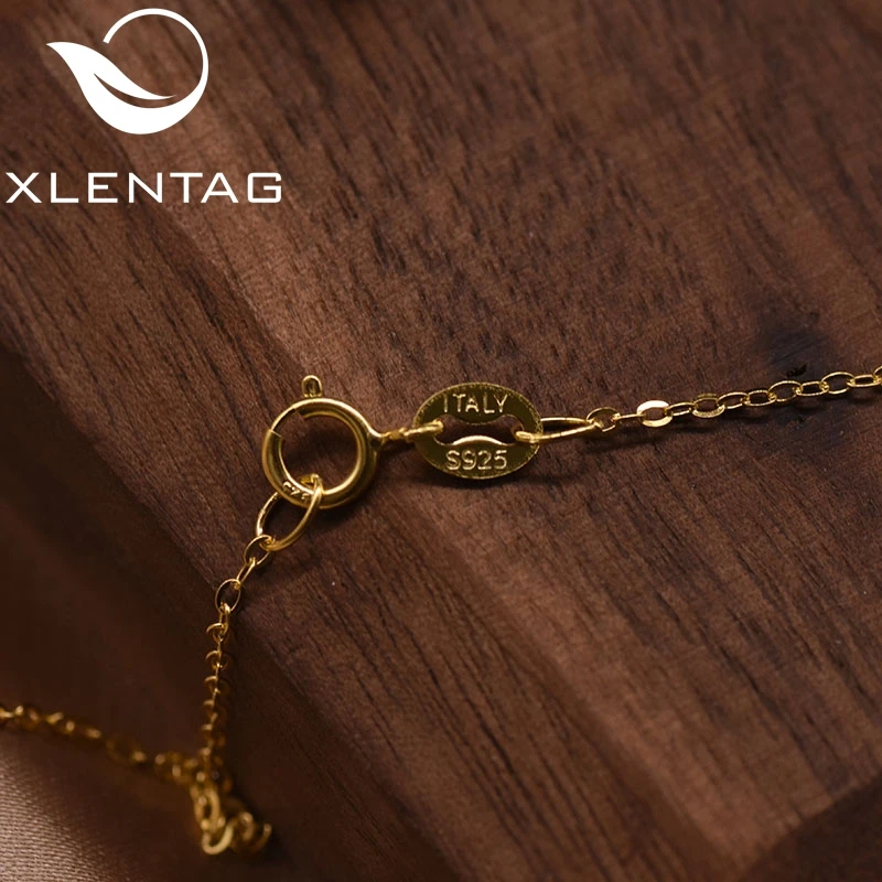 XlentAg Оригинальное натуральное розовое жемчужное сердце ожерелье из