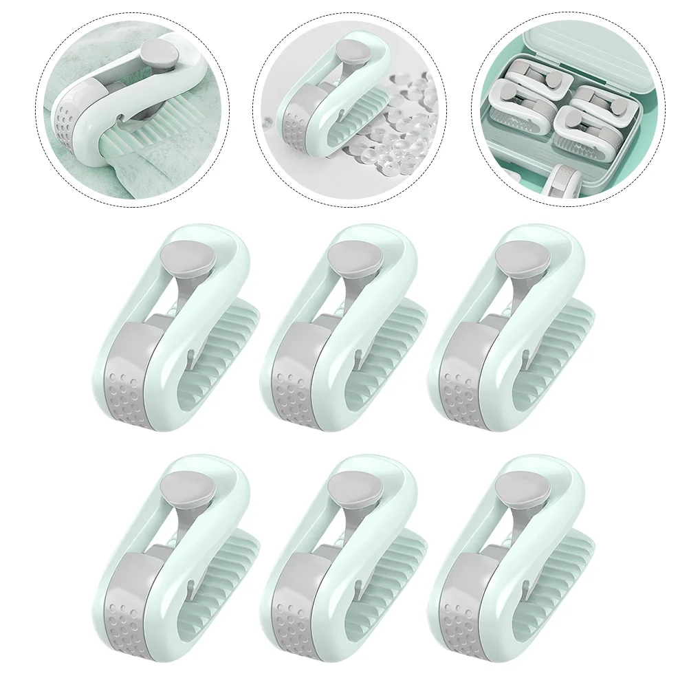 

6 шт., фиксирующие клипсы для одеяла