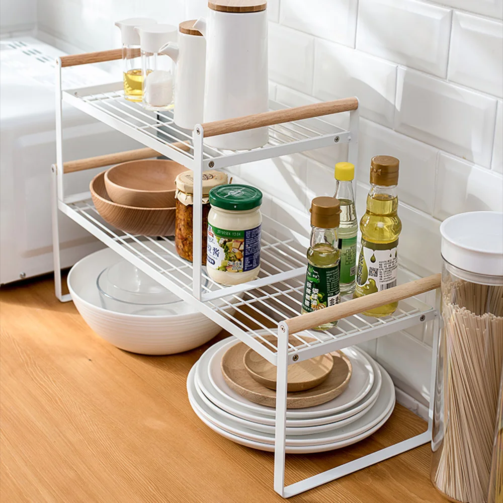 Кухонные стеллажи полка для хранения тарелок стеллаж из нержавеющей стали