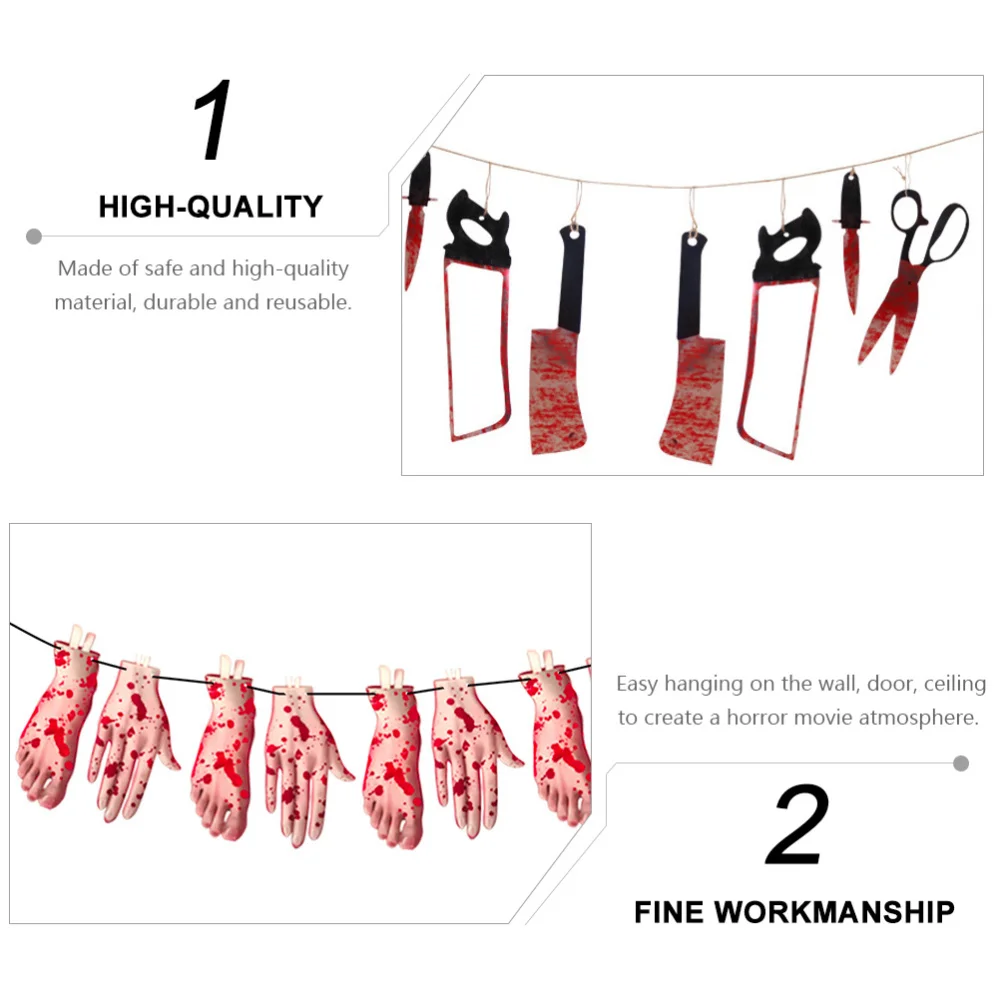 

3PCS Hanging Banner Decoration Pendant Prop Banner