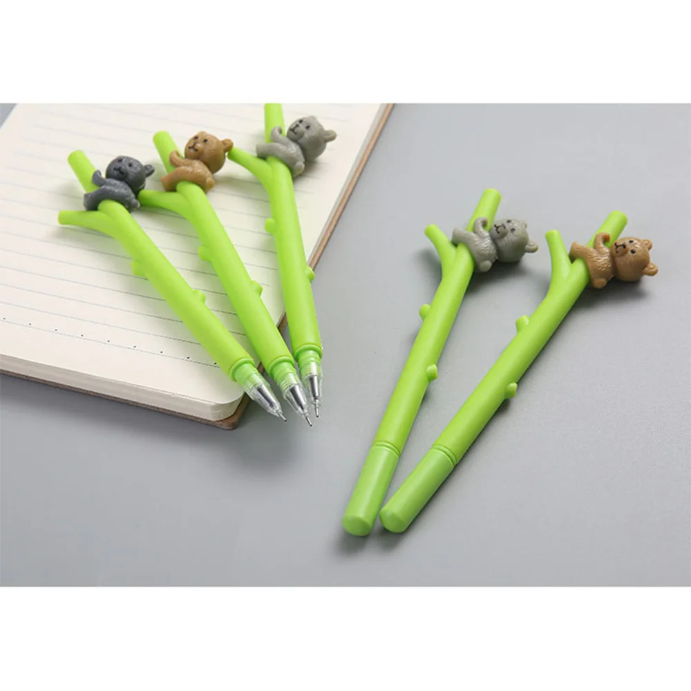 

12pcs Cartoon Pen Colored Koala Shell 0.5mm Black and Blue Ink Pens DIY Japanese Office Stationery and School Supplies (Rand