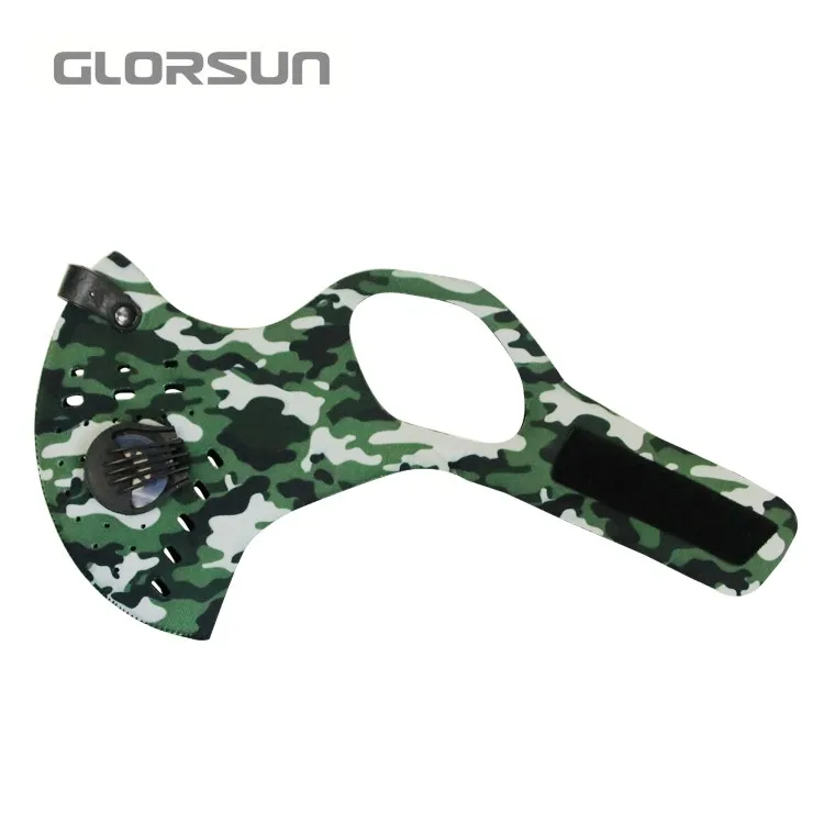 005I005 GLORSUN маска от пыли n99 неопреновый смог туман мотоцикл езда лицо рот пользовательский n99 воздушный фильтр анти запах дым Пылезащитная маска - Цвет: 005I005
