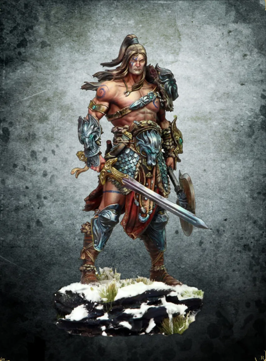 1:24 модельная фигурка из смолы комплект разобранный Неокрашенный G639|Наборы для