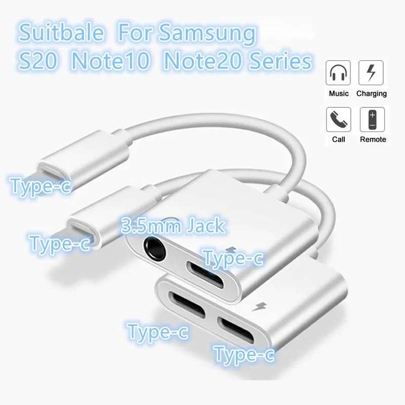 USB-адаптер для Samsung Note 20 10 S20 Fe Ultra A8 Plus Huawei P40 Mate 40 30 Pro | Мобильные телефоны и