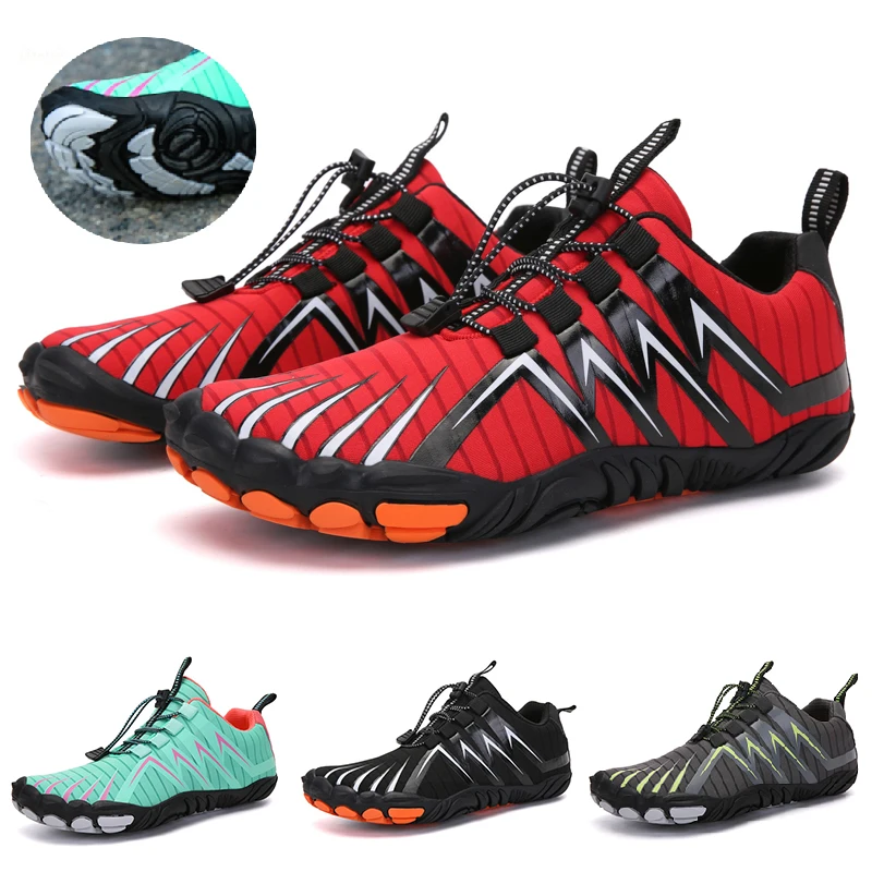 2022 New Men Barefoot Diving Swimming Water Shoes Outdoor Sports Breathable Beach Wading Shoes Male Aqua Seaside Sneakers