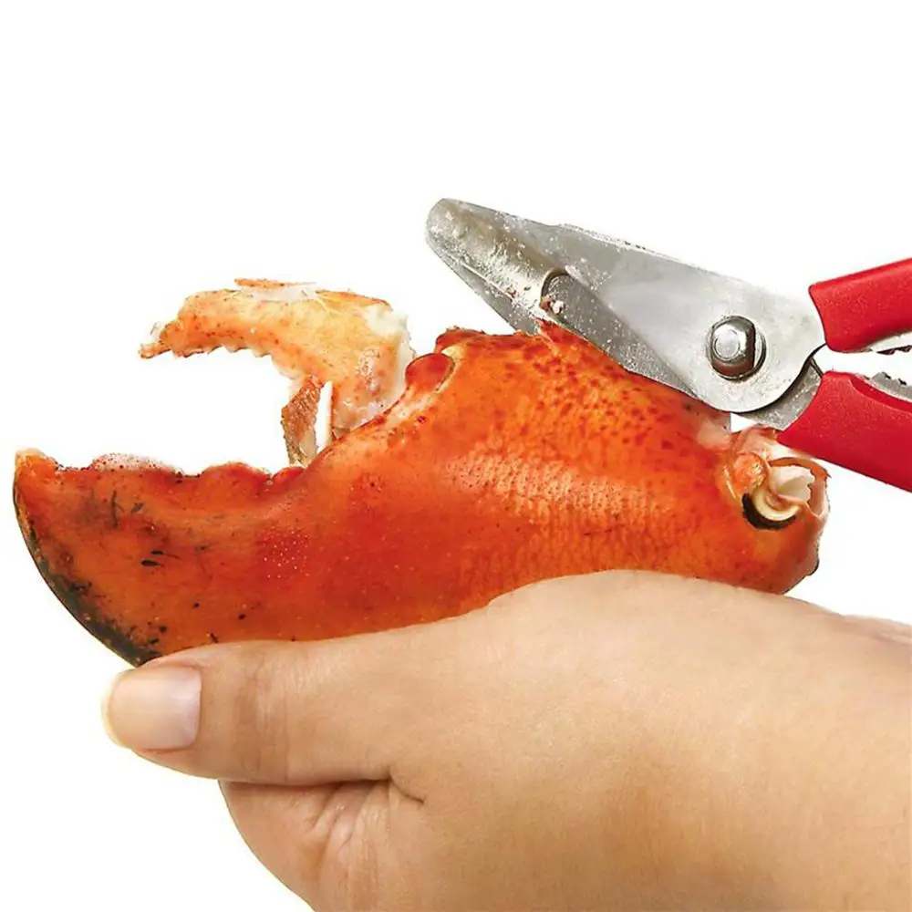 Brand New Lobster Fish Shrimp Crab Seafood Scissors Shears Snip Shells Kitchen Tools Opener High Quality L*5 | Дом и сад