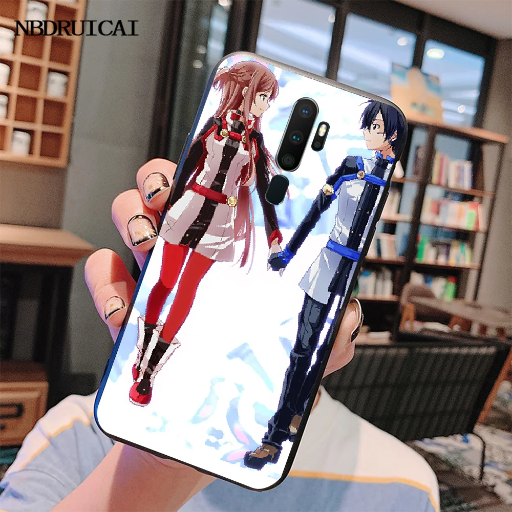 NBDRUICAI меч искусство онлайн Кирито и Асуна Пользовательские Фото мягкий чехол для