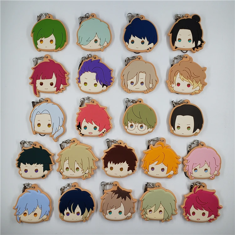 Резиновый брелок для ключей А3 ACT игр Увлеченные актеры на весну лето осень зиму |