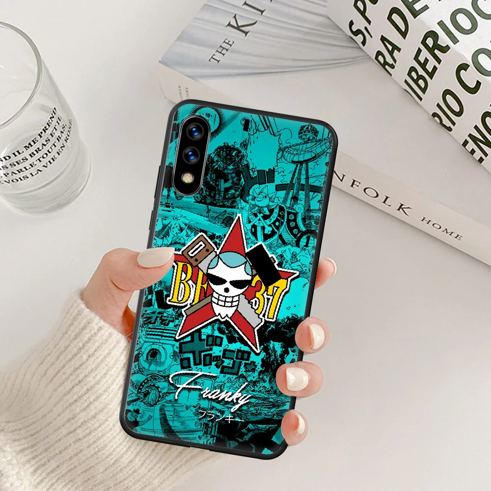 

Anime One Piece Phone Case For Huawei Honor 6A 7A 7C 8 8A 8X 9 9X 10 10i 20 Lite Pro Play black Prime Fashion Cell Painting Back