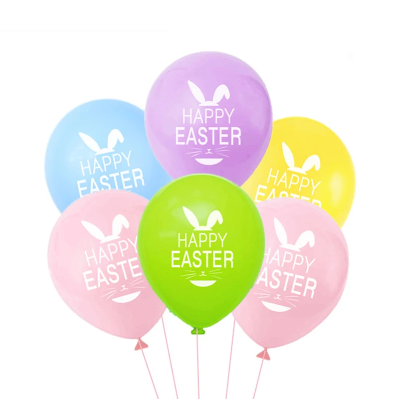 

10 шт., латексные воздушные шары в виде кролика