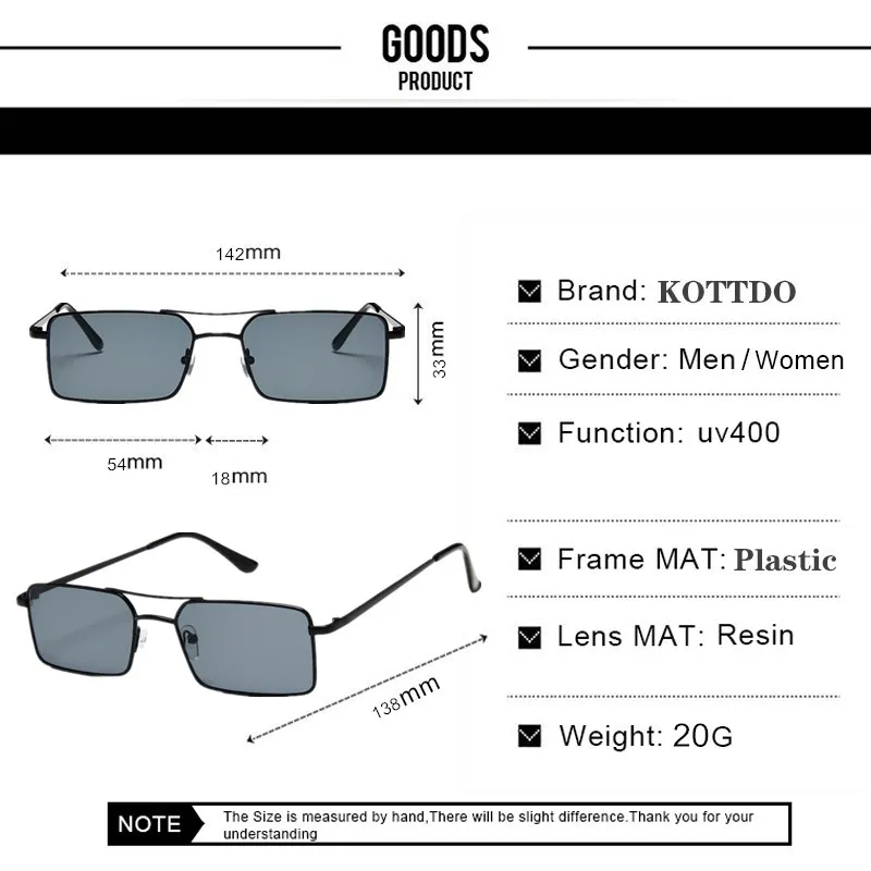 

2020 Brands Design Women Anti-Reflective Mirror Sunglasses Fashion Metal Square Glasses Classic Men Out Door Sun Glasses Uv400