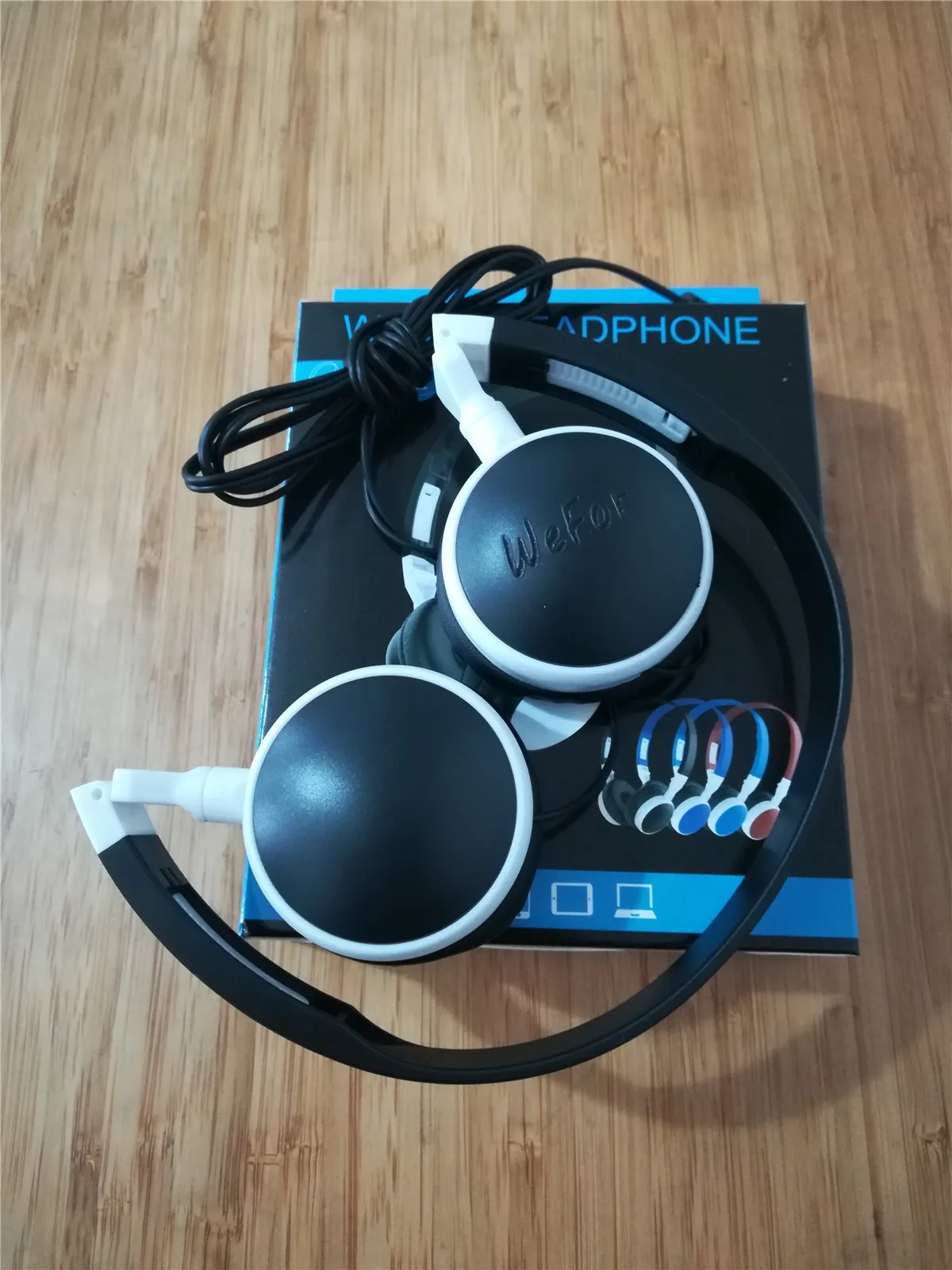 Наушники WeFor Bluetooth гарнитура с двойным микрофоном шумоподавление умный бесшумный