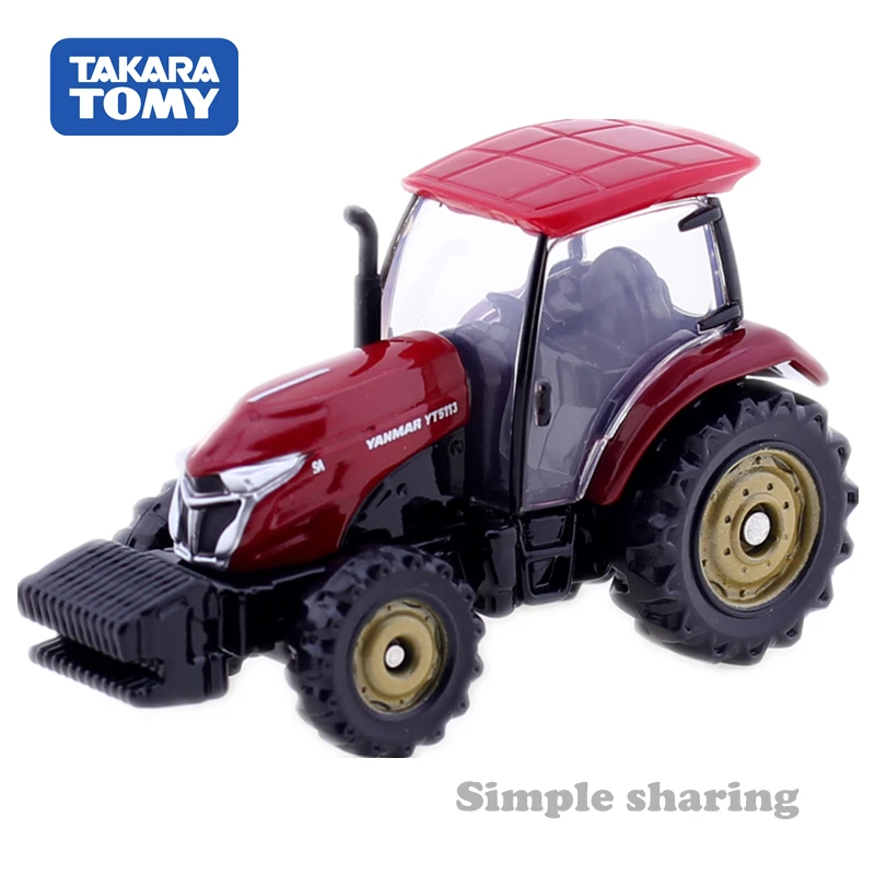 TOMICA 83 Yanmar трактор YT5113 масштаб 1:76 Такара томия дисплей миниатюрный литый