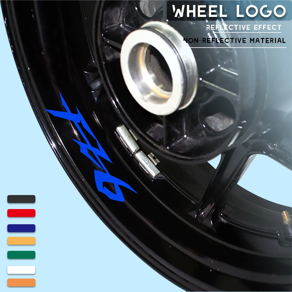 Наклейки на колеса мотоцикла декоративные наклейки Светоотражающие