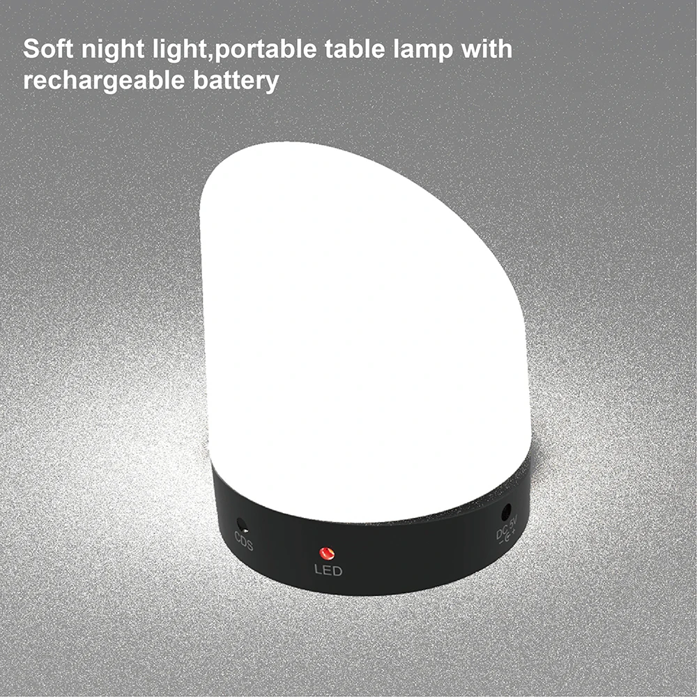 Цифровой USB светодиодный зеркальный Настольный будильник светильник