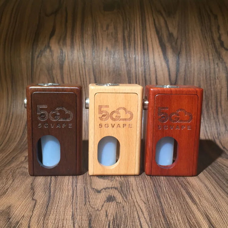 5gvape supercar bf squonk box механический мод ретро дерево один 18650 мини для нижнего питания
