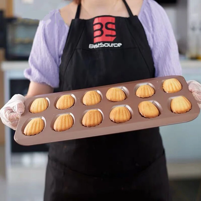 2 упаковки антипригарных кастрюль для Мадлен форма выпечки 12 с оболочкой конфета
