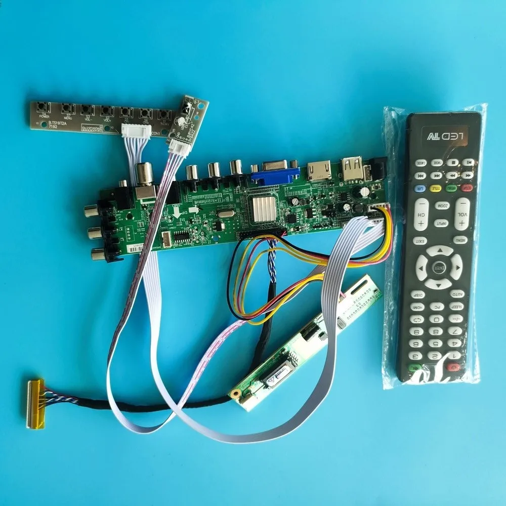 

Kit for N154Z1-L01/N154Z1-L02 DVB-T2 TV Controller board LCD Panel 1680X1050 Screen monitor 1 CCFL 30pin AV HDMI VGA Digital USB