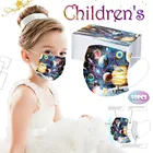 50 шт. одноразовая детская Планетарная маска для лица Mascarilla для ухода за кожей Faceshields 3ply Ear Loop Mask Mondkapjes
