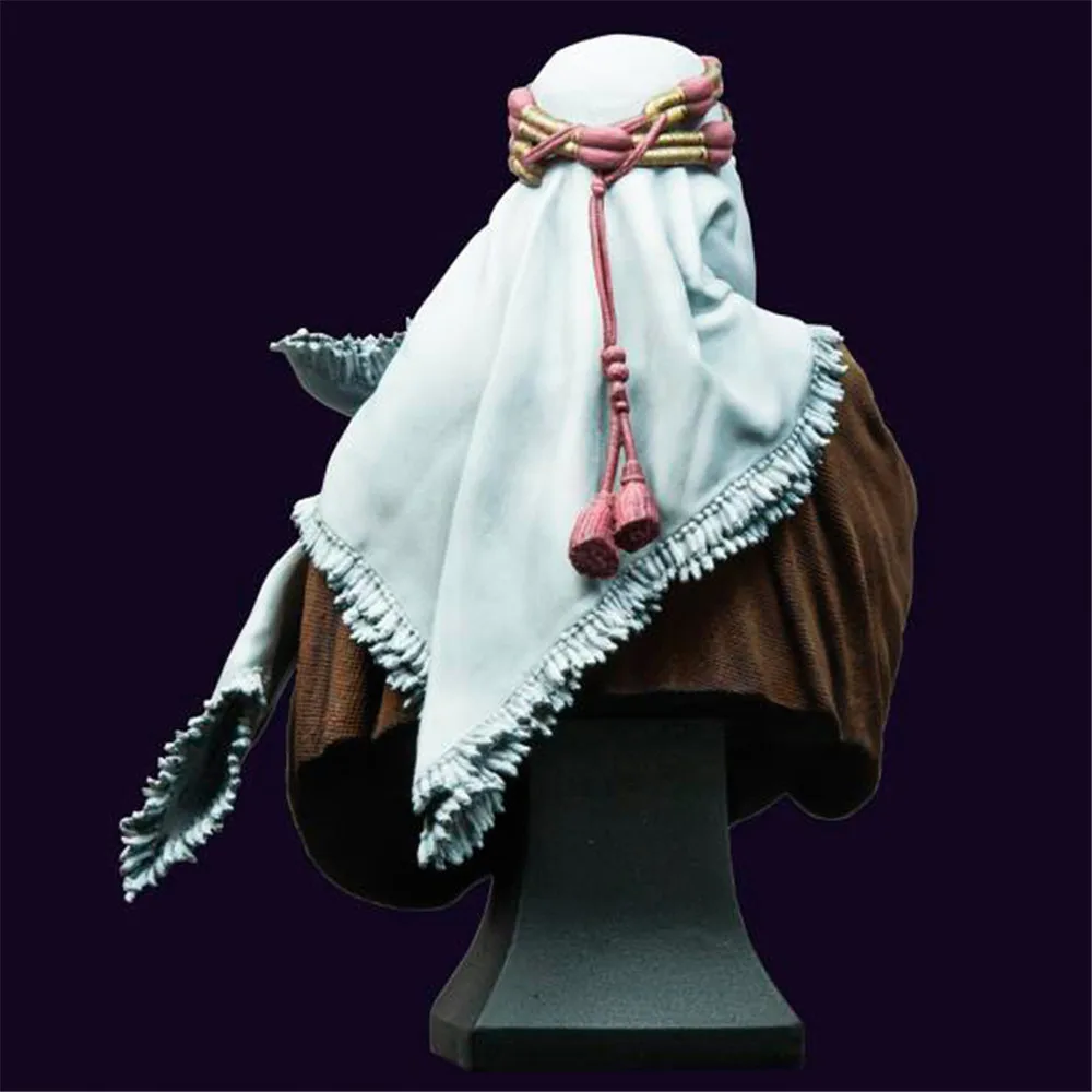 Бюст из 1/10 смолы модель арабский T.E. Набор для сборки фигурок Лоуренс бесцветная