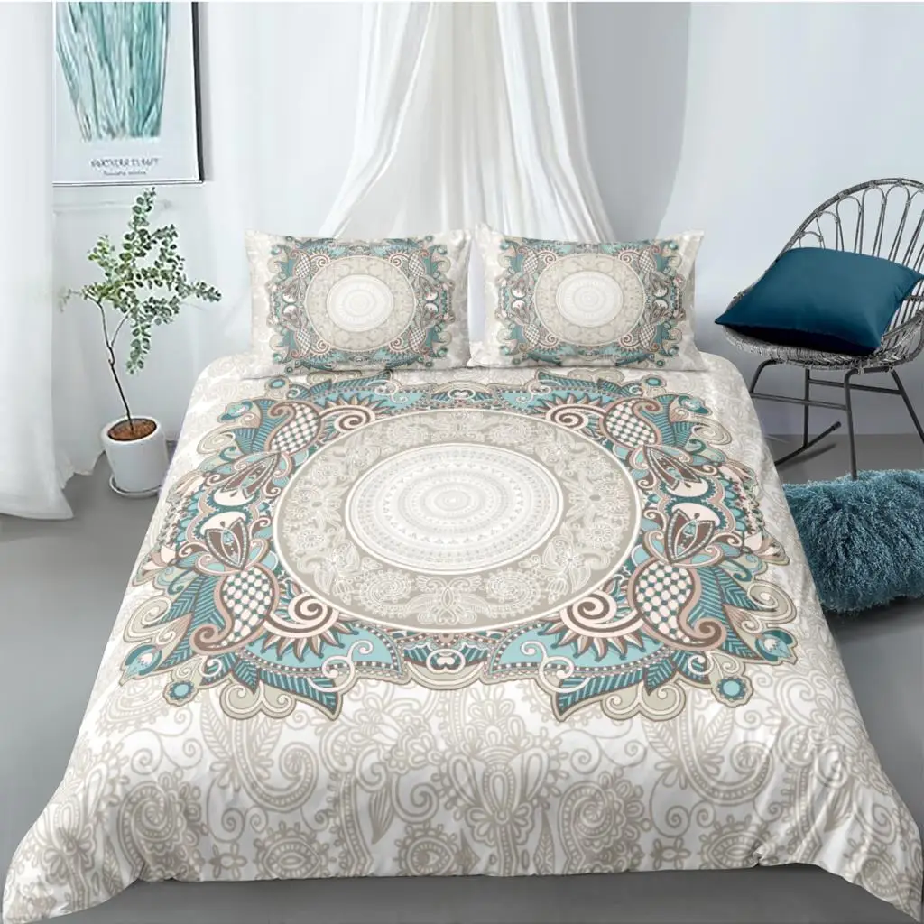 

Abstract Flower Beddings 3D White Duvet Cover Sets Rose Comforter Cases Pillow Sham Full Double Single Twin Queen Size 140*200cm