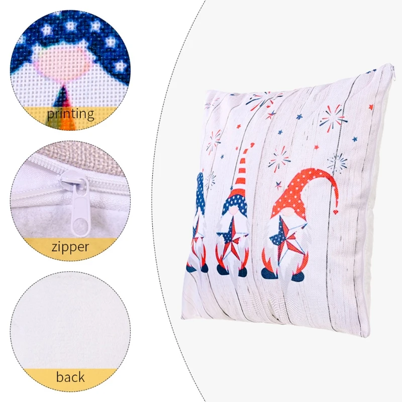 Шведская Подушка Tomte Elf с изображением Гнома На День Независимости чехол для