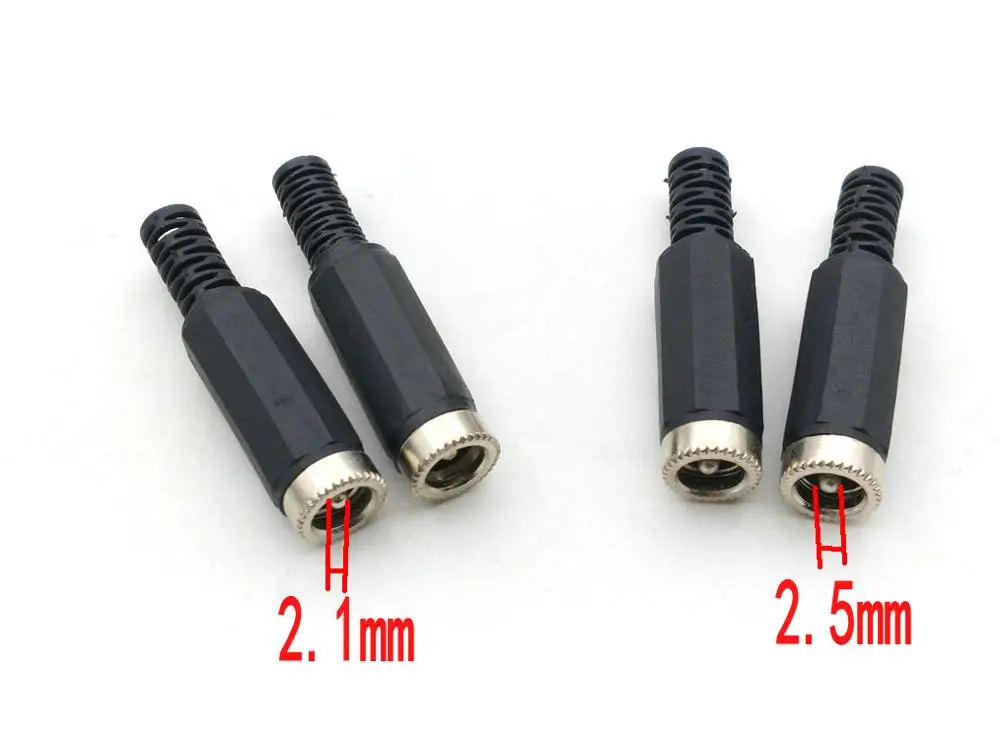 

1000PCS 5.5mmX2.1mm/2.5mm DC Power Female Connector Adapter for CCTV