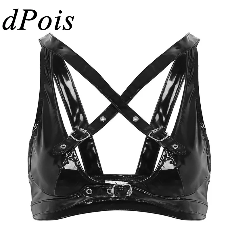 Сексуальные женские бюстгальтеры пуш ап топ с глубоким u образной чашечкой