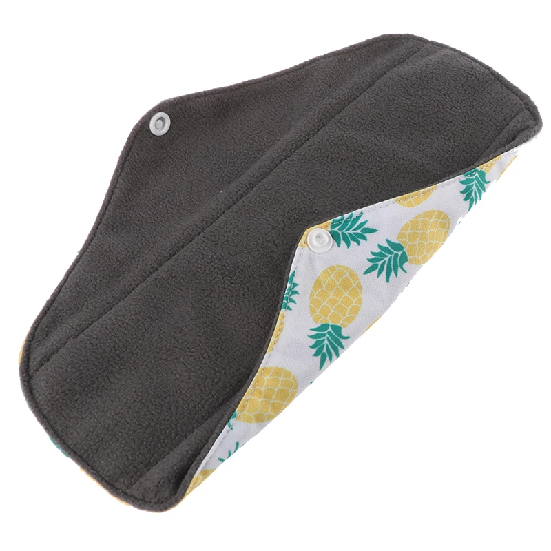 

Snap Design Cute Printing Reusable Bamboo Cloth Washable Menstrual Pad Mama Sanitary Towel Pad Comfortable Physiological