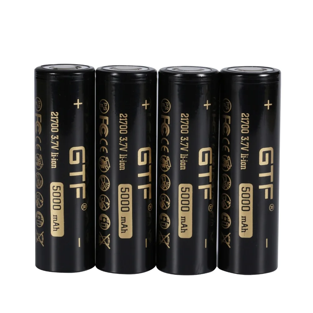 

2021 brand new genuine rechargeable lithium ion battery 21700 3.7 V 5000mAh can be used for flashlight fast shipping