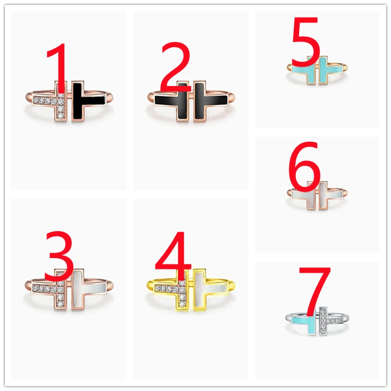 

Classic S925 Sterling Silver RingsExclusive Sales FineWorkmanship Luxury JewelryWomen Original Logo 1: 1 Valentine Gift