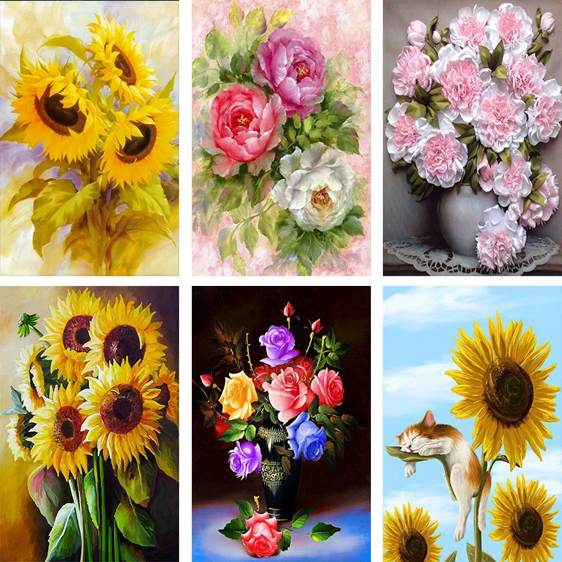 30x40 см Diy круглая дрель Алмазная картина вышивка крестиком Мозаика полная 100%