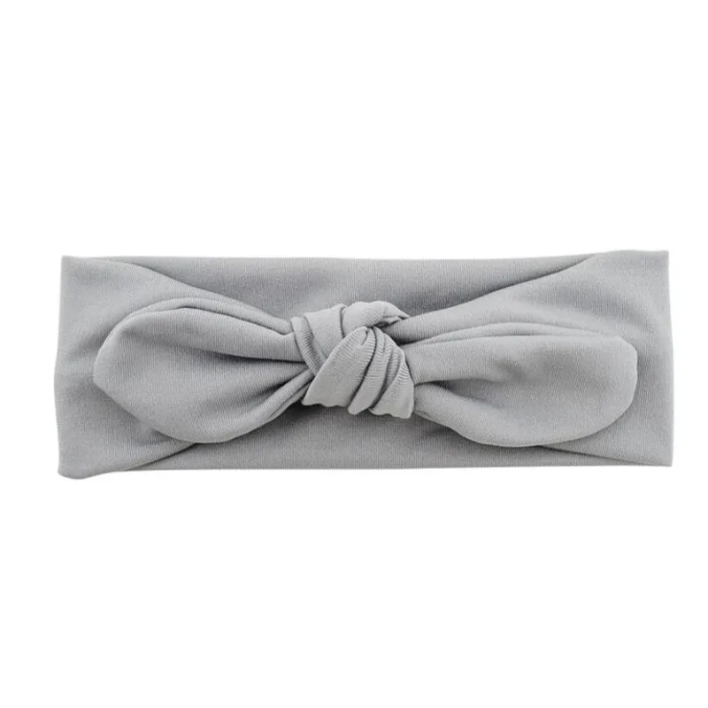 Детская повязка на голову бант для девочек ободки с кроличьими ушками Turban Knot