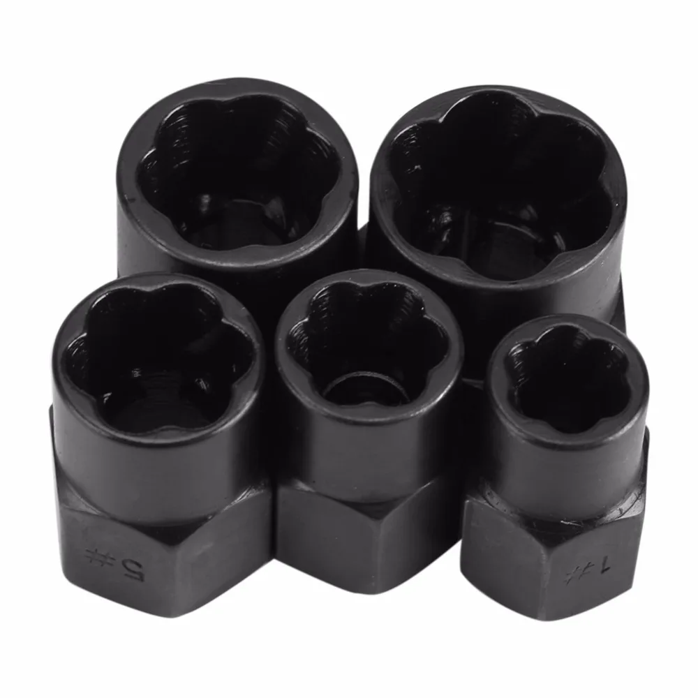 

10Pcs Damaged Nut Bolt Remover 9-19Mm Car Garage Mechanics Equipment Tool Extractor Threading Hand Tools Kit With Box