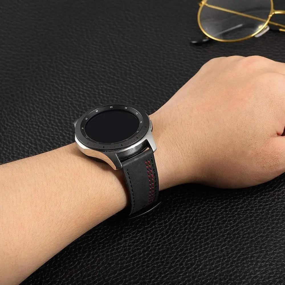 Ремешок для смарт часов Samsung Galaxy 46 мм/Gear S3 Frontier Band ремешок из искусственной кожи
