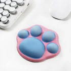 Милый коврик для мыши Kawaii, Настольный коврик, коврик для мыши ноутбука, коврик для мыши в виде кошачьей лапы, Коврик Для Мыши для ПК, ноутбука, компьютера, офиса, удобный игровой коврик для запястья