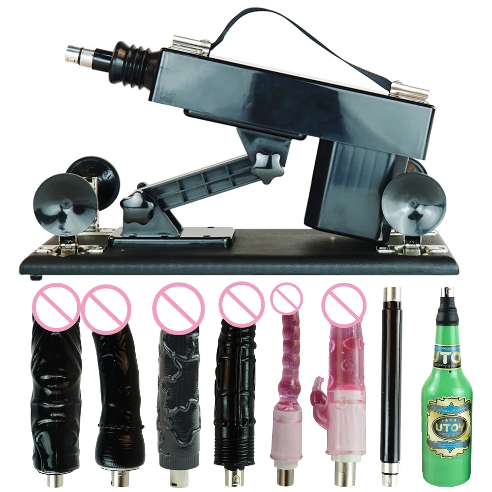 Секс машина для мужчин и женщин с 8 фаллоимитаторами Женский мастурбатор