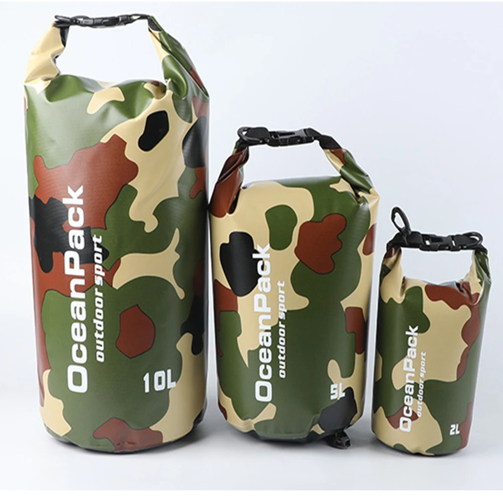 

Спортивная водонепроницаемая сухая сумка, рюкзак для плавания на лодке, рафтинга, каякинга, кемпинга, пешего туризма, реки, плавания, путеше...