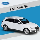 1:24 Audi Q5 SUV модель автомобиля из сплава, Литые металлические игрушечные автомобили, модель автомобиля, коллекционная имитация высокого качества, игрушки для мальчиков, подарок для детей