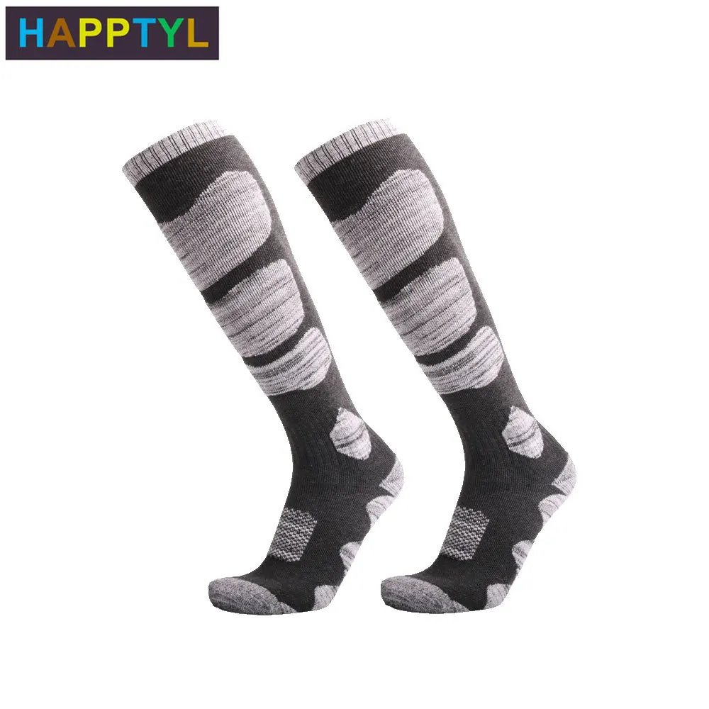 HAPPTYL 1 пара уплотненных лыжных носков для катания на лыжах сноуборде холодной